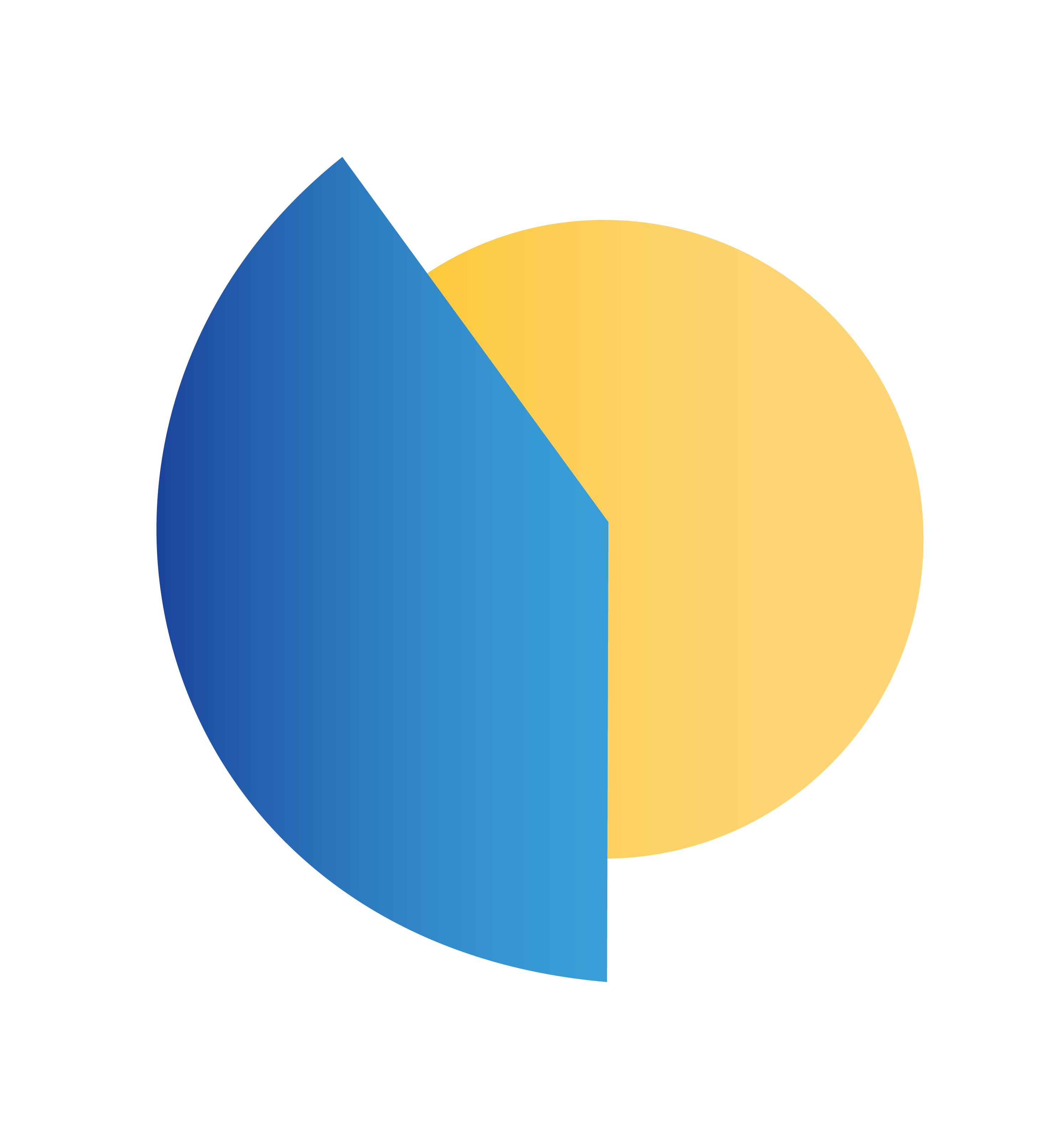 40 percent pie chart graphic